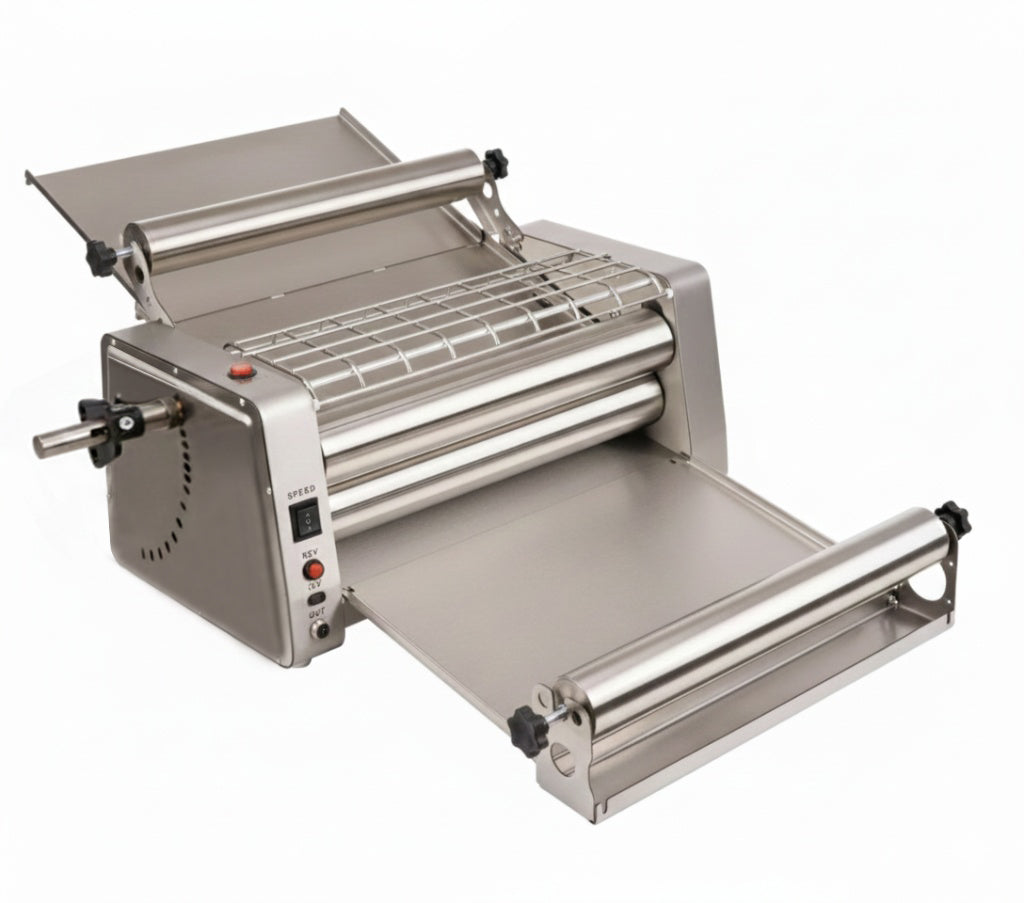 Laminadora de masa eléctrica BeFav para uso doméstico, panadería y cafetería